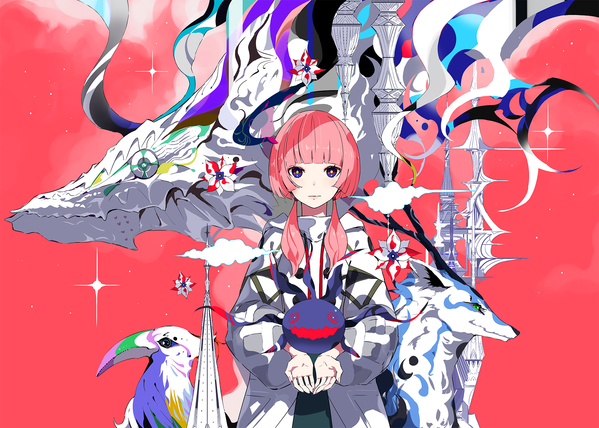 花譜 4th Album「寓話」アートワーク