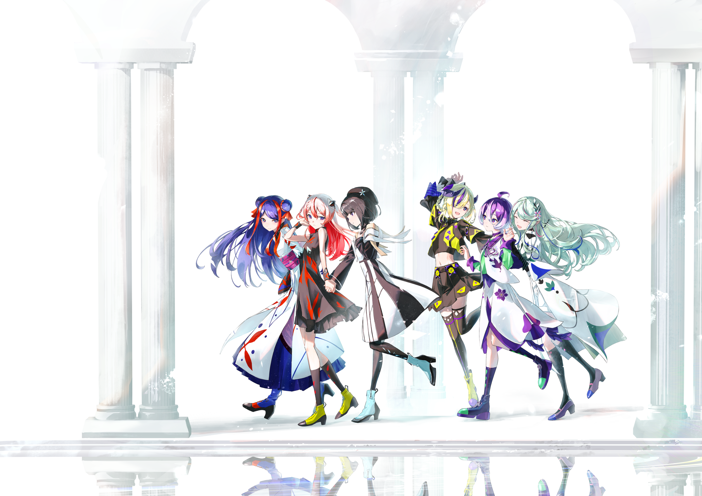 少女革命計画 1st LIVE「改変」KV & ロゴデザイン